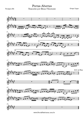 Grupo Logos  score for Trumpet