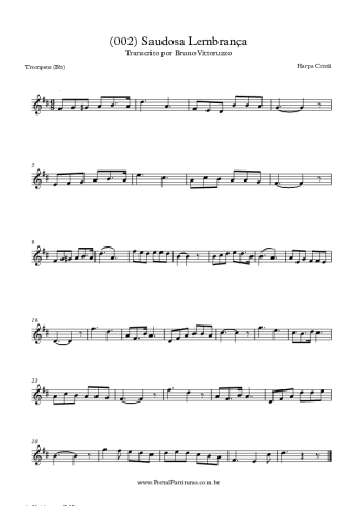 Harpa Cristã  score for Trumpet