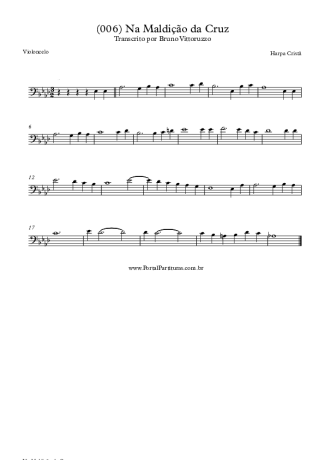 Harpa Cristã  score for Cello