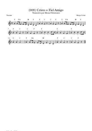 Harpa Cristã  score for Keyboard