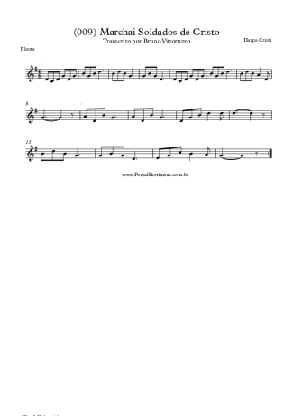 Harpa Cristã  score for Flute