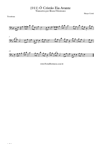 Harpa Cristã  score for Trombone