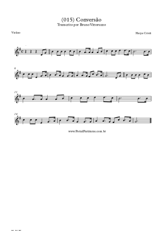 Harpa Cristã  score for Violin