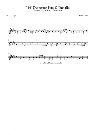 Harpa Cristã  score for Trumpet