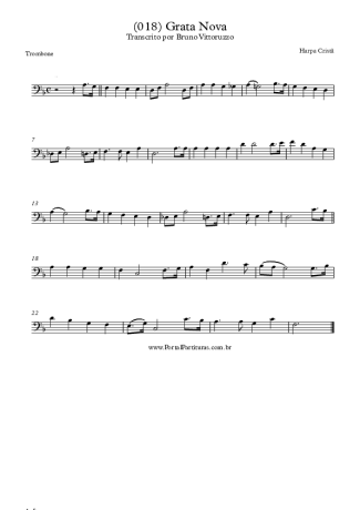 Harpa Cristã  score for Trombone