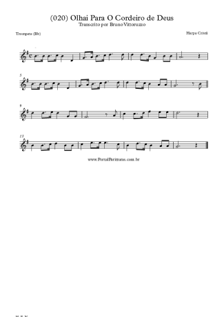 Harpa Cristã  score for Trumpet