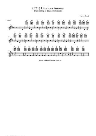 Harpa Cristã  score for Acoustic Guitar