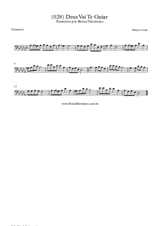 Harpa Cristã  score for Cello