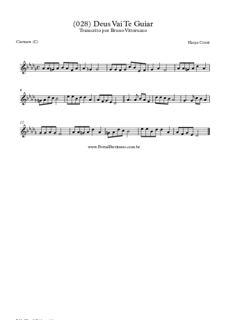 Harpa Cristã  score for Clarinet (C)