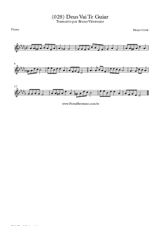 Harpa Cristã  score for Flute