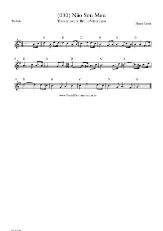 Harpa Cristã  score for Keyboard