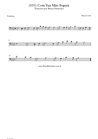 Harpa Cristã  score for Trombone