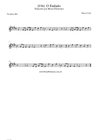 Harpa Cristã  score for Trumpet