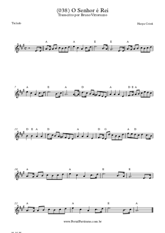 Harpa Cristã  score for Keyboard
