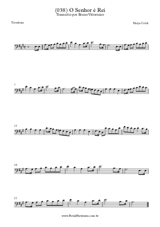 Harpa Cristã  score for Trombone