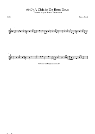 Harpa Cristã  score for Harmonica