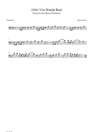 Harpa Cristã  score for Cello