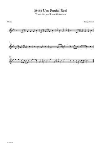 Harpa Cristã  score for Flute