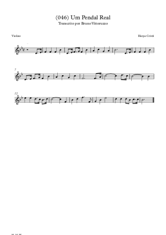 Harpa Cristã  score for Violin