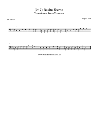 Harpa Cristã  score for Cello