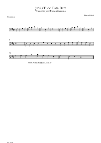 Harpa Cristã  score for Cello