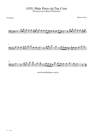 Harpa Cristã  score for Trombone