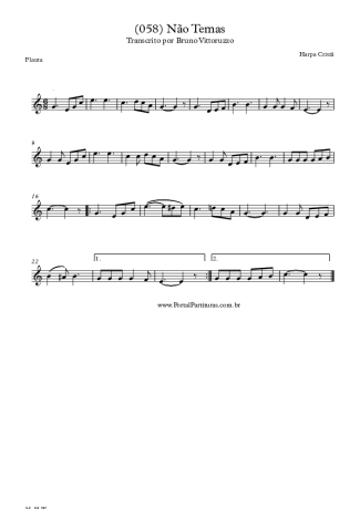 Harpa Cristã  score for Flute