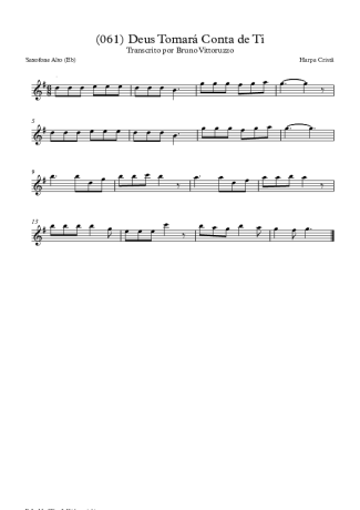 Harpa Cristã  score for Alto Saxophone