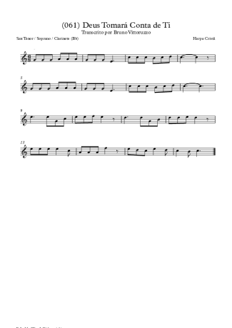 Harpa Cristã  score for Clarinet (Bb)