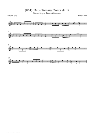 Harpa Cristã (061) Deus Tomará Conta De Ti score for Trumpet