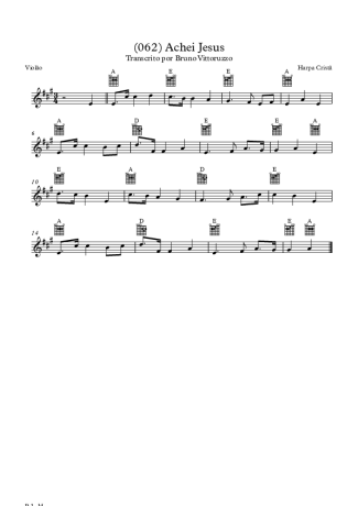 Harpa Cristã  score for Acoustic Guitar