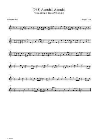 Harpa Cristã  score for Trumpet