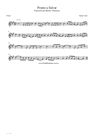 Harpa Cristã  score for Flute