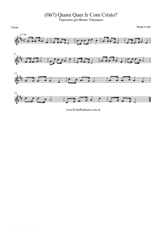 Harpa Cristã  score for Flute