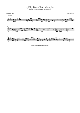 Harpa Cristã  score for Trumpet