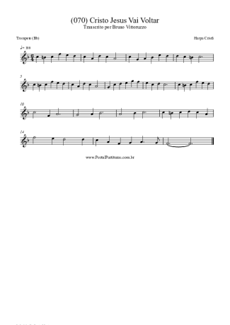 Harpa Cristã  score for Trumpet