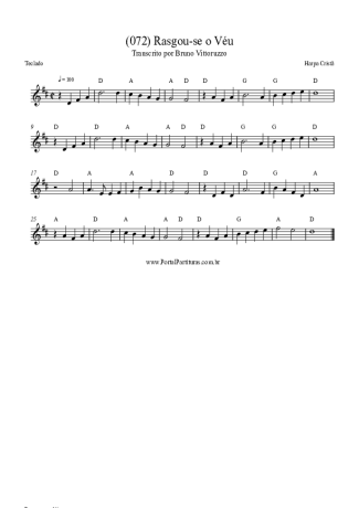 Harpa Cristã  score for Keyboard