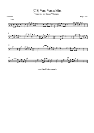 Harpa Cristã  score for Cello