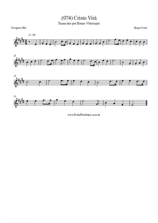 Harpa Cristã  score for Trumpet