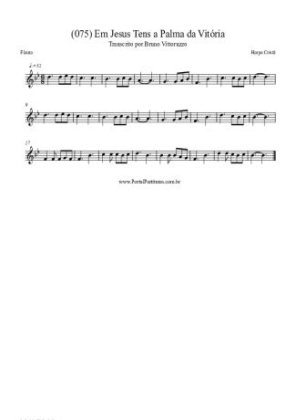 Harpa Cristã  score for Flute