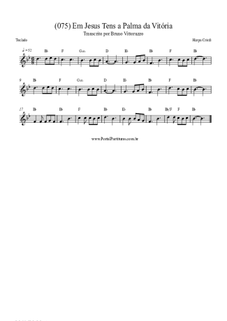 Harpa Cristã  score for Keyboard