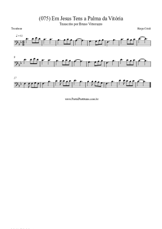 Harpa Cristã  score for Trombone