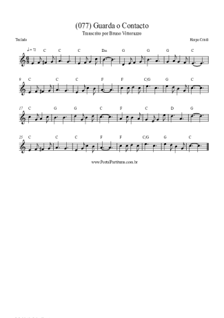 Harpa Cristã  score for Keyboard