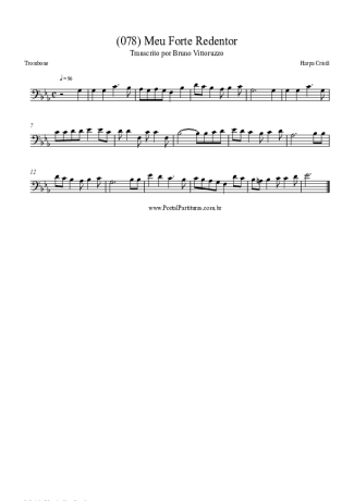 Harpa Cristã  score for Trombone