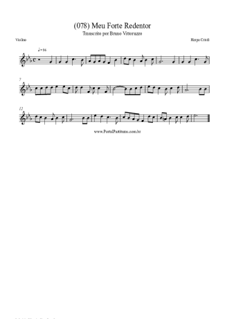 Harpa Cristã  score for Violin