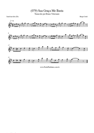 Harpa Cristã  score for Alto Saxophone