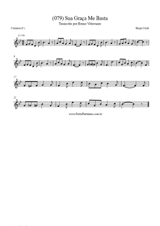 Harpa Cristã  score for Clarinet (C)