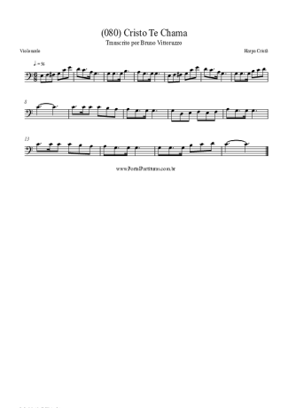 Harpa Cristã  score for Cello