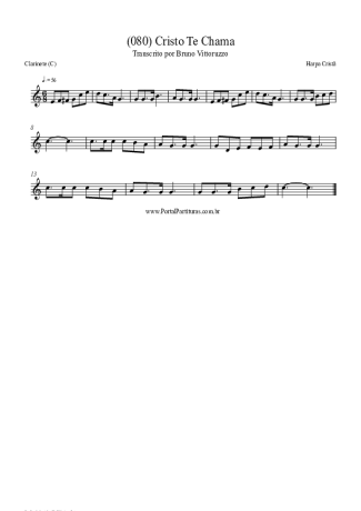 Harpa Cristã  score for Clarinet (C)