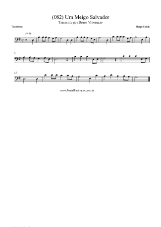 Harpa Cristã  score for Trombone